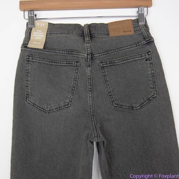 NEW Madewell The Perfect‎ Vintage Jean in Cosner Wash: Knee-Rip, 24 - Picture 6 of 16
